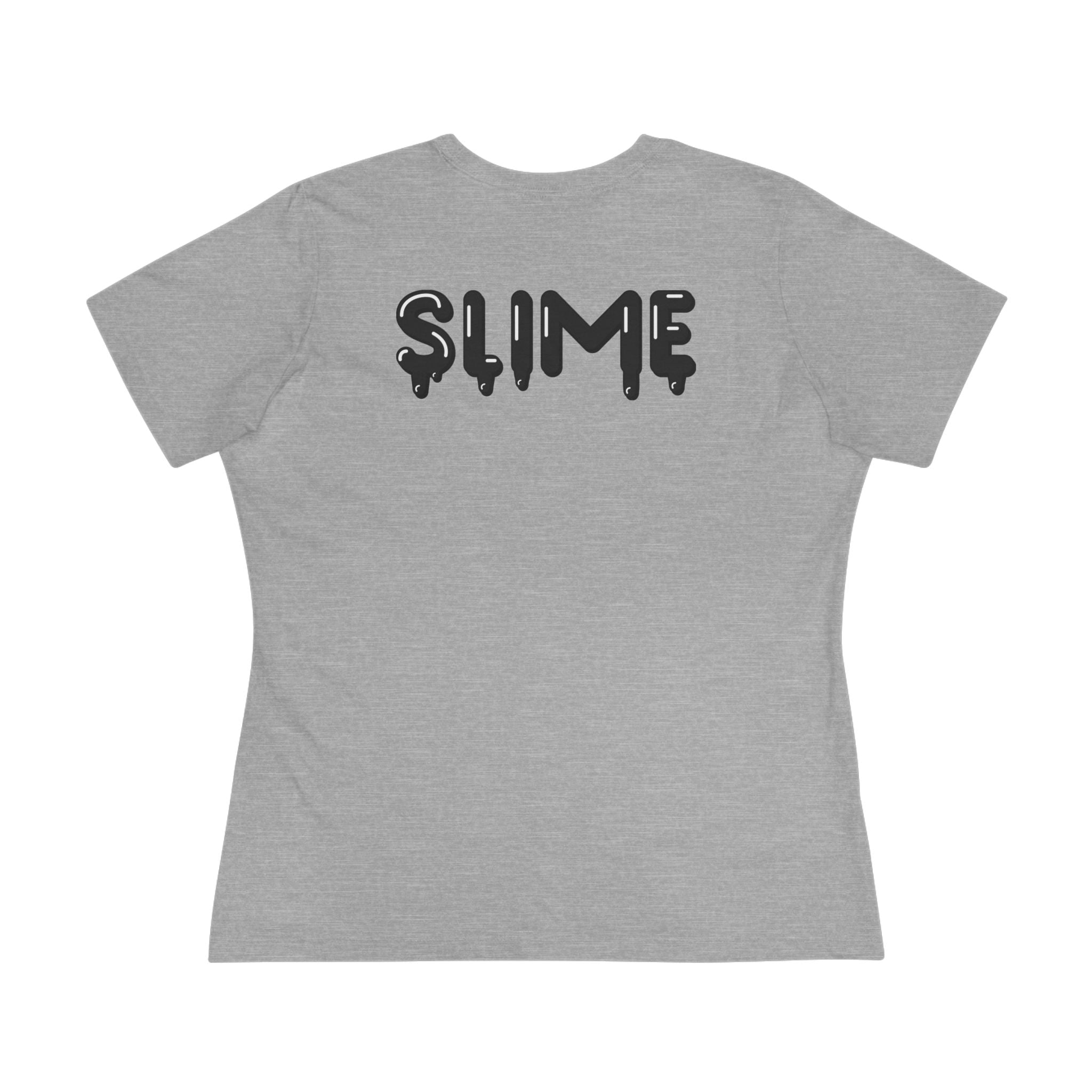 The Slime Shop Women's Tee — White / Black Slime In 5