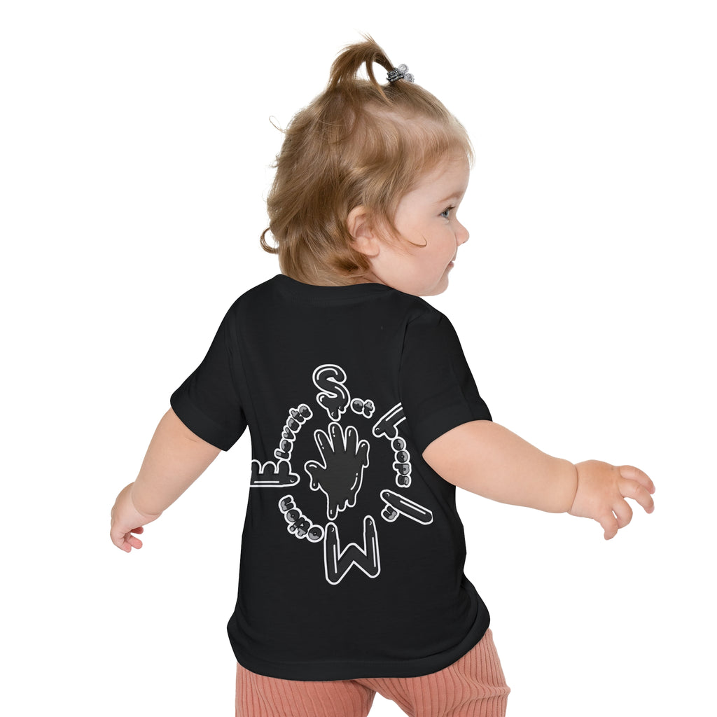 Baby Black/Slime Short Sleeve T-Shirt