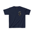 The Slime Shop Kids Tee — Grey / Black Slime Sircle
