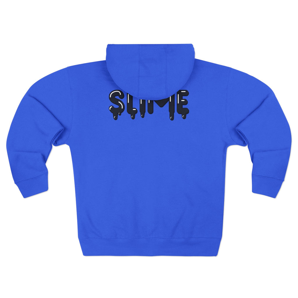 The Slime Shop Zip Hoodie — Heather / Black Slime In 5