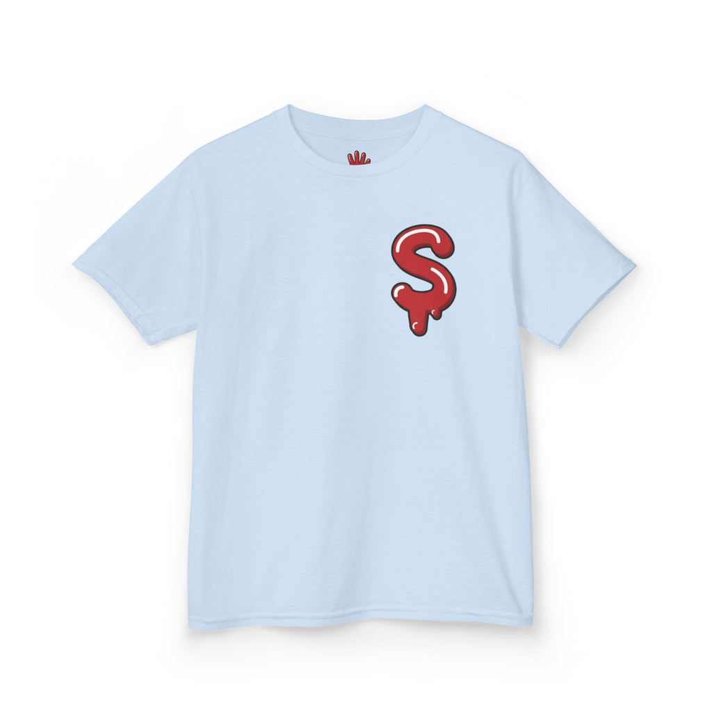 The Slime Shop Kids Tee — Green / Red Slime Sircle