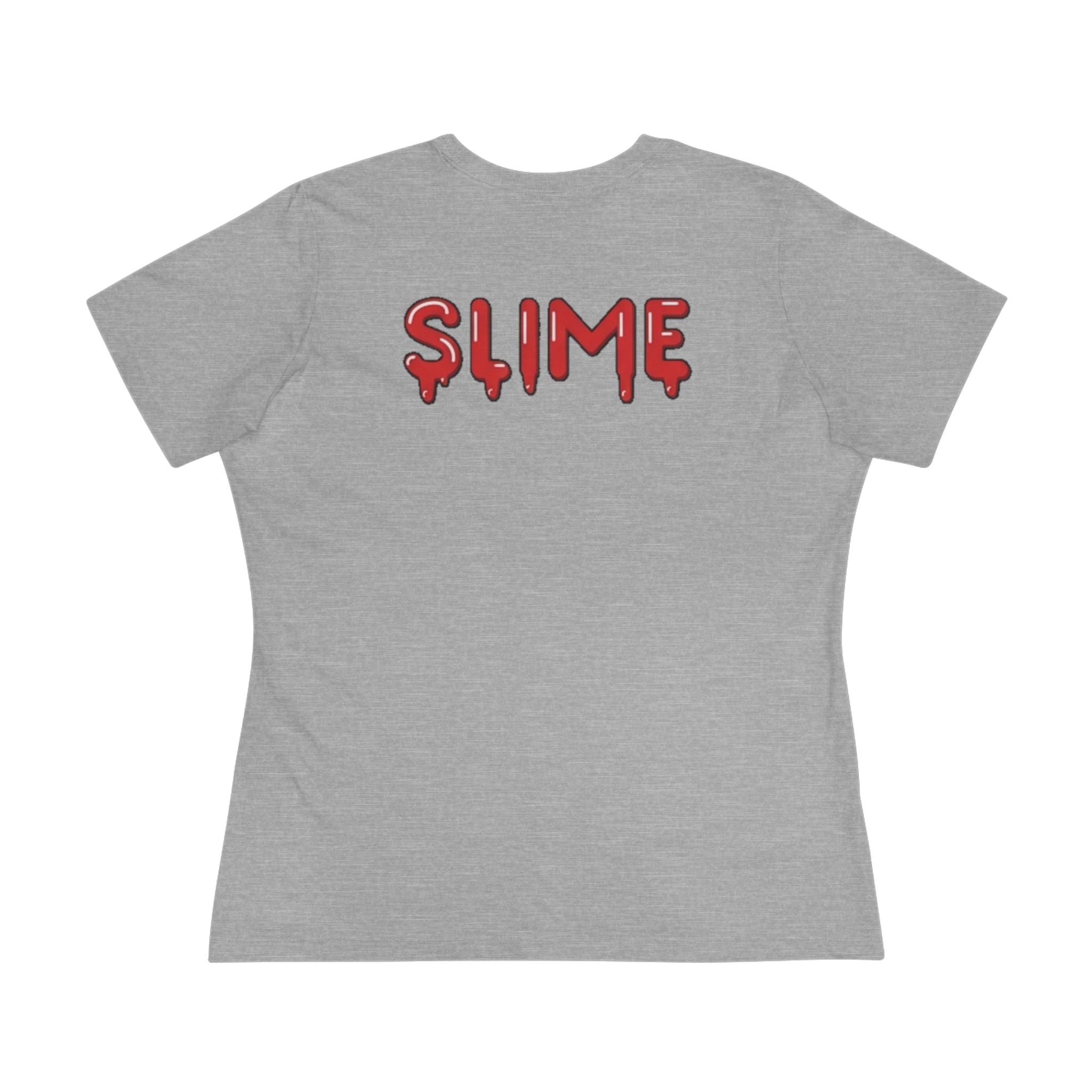 The Slime Shop Women's Tee — White / Red Slime In 5