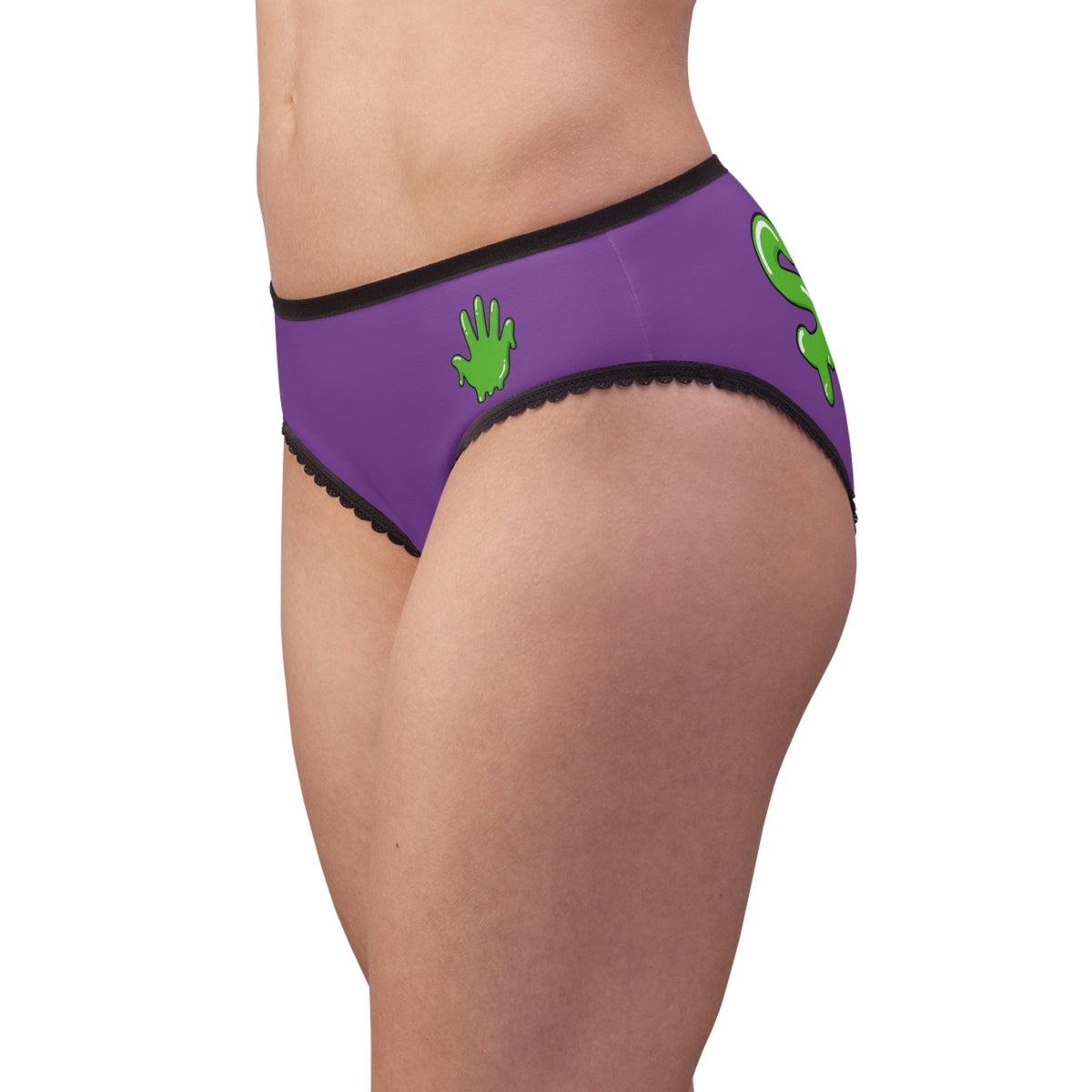 Women's Purple/SG Slime In 5 Briefs