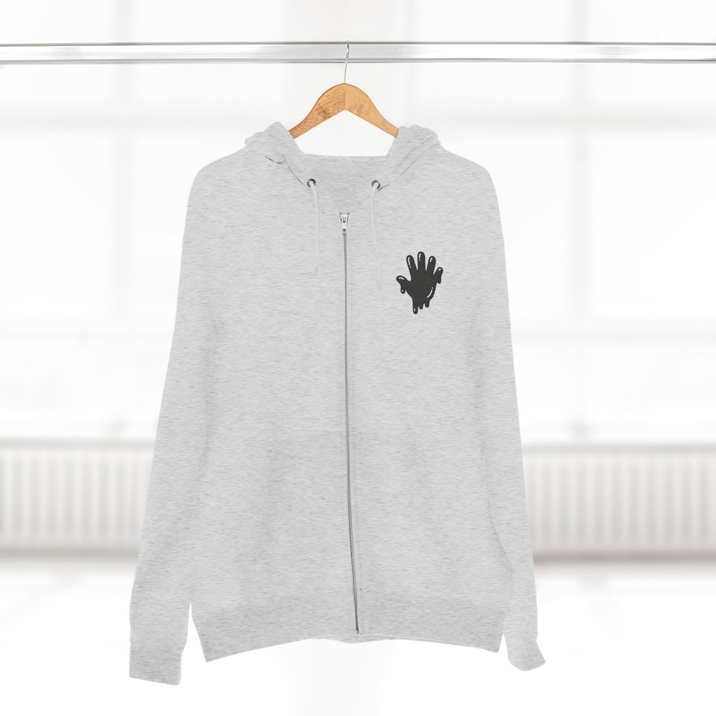 The Slime Shop Zip Hoodie — Heather / Black Slime In 5