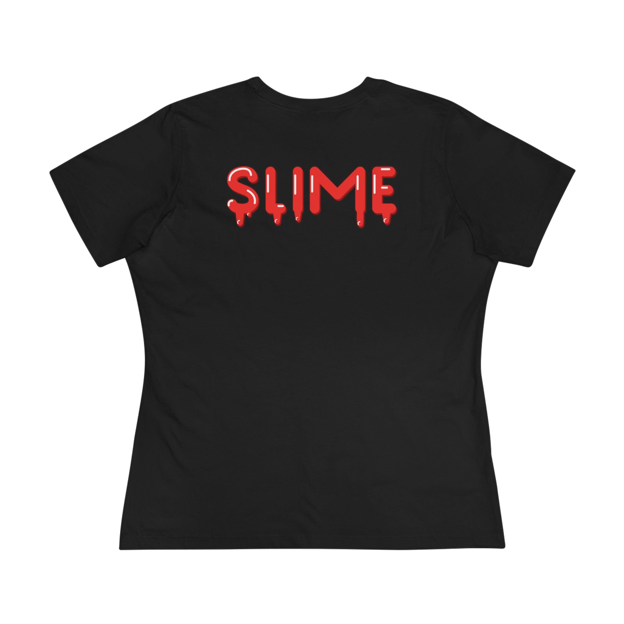 The Slime Shop Women's Tee — White / Red Slime In 5