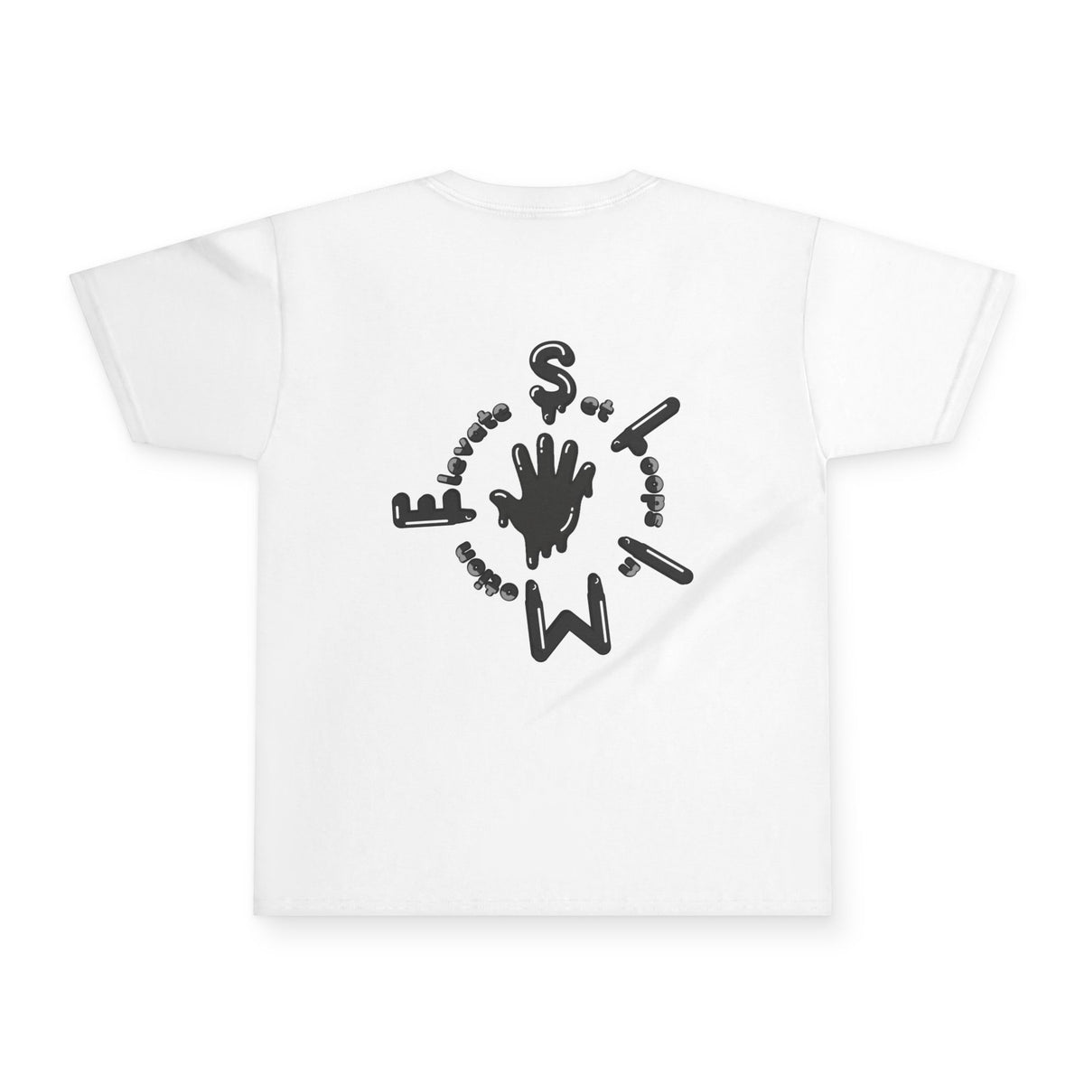 Youth Black/Slime Ultra Cotton Tee