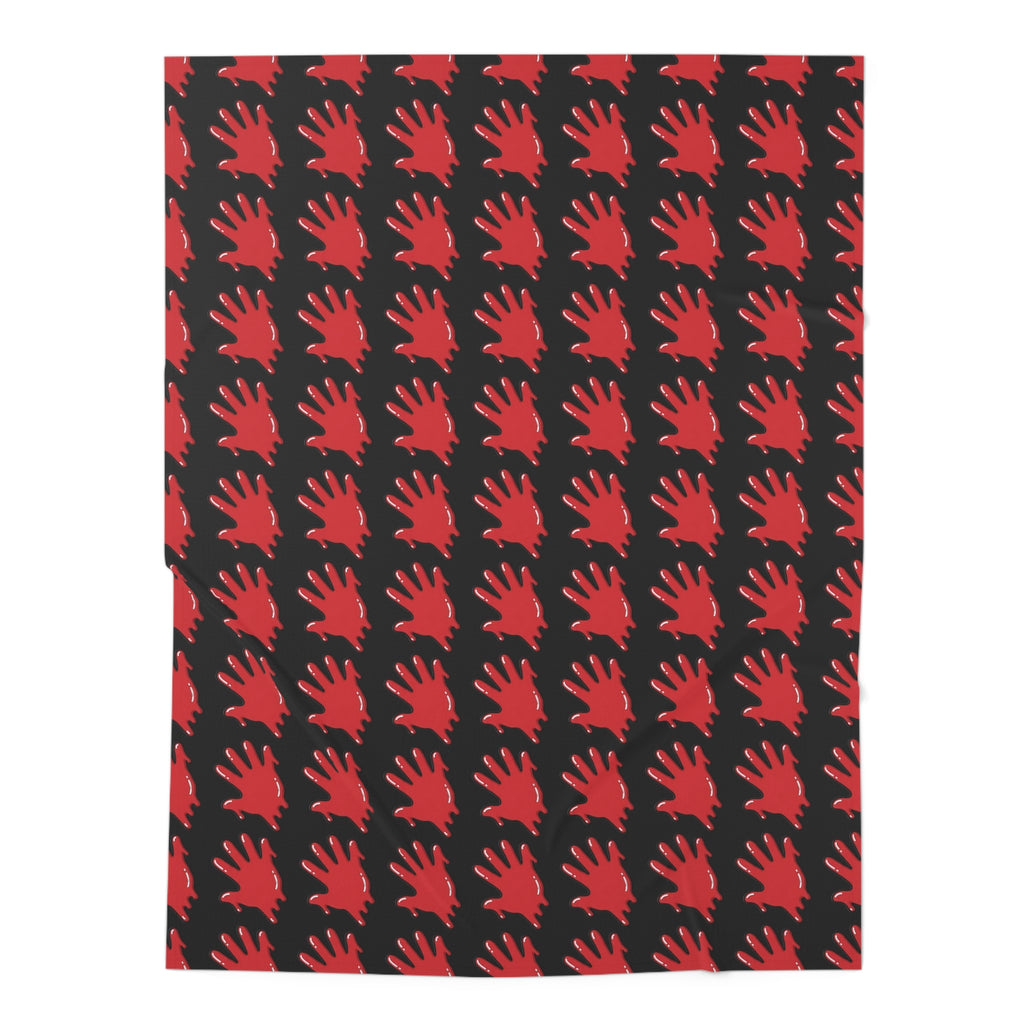 Black/Red Si5 Baby Swaddle Blanket