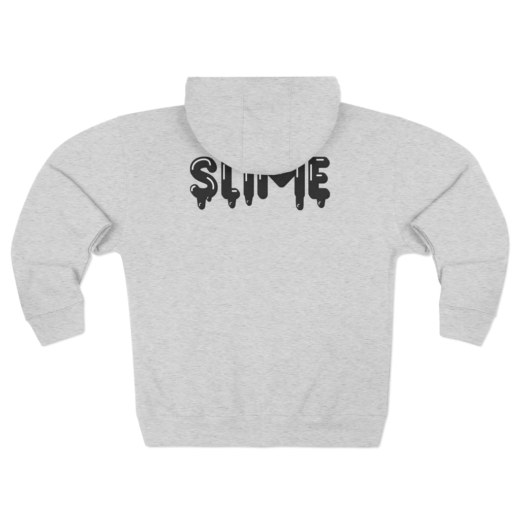 The Slime Shop Zip Hoodie — Heather / Black Slime In 5