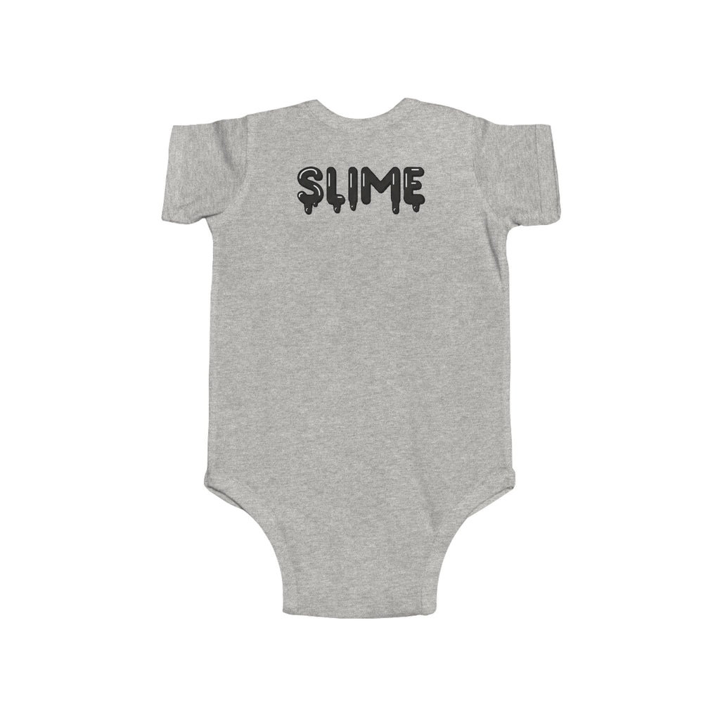 The Slime Shop Infant Fine Jersey Bodysuit — Royal Blue / Black Slime In 5