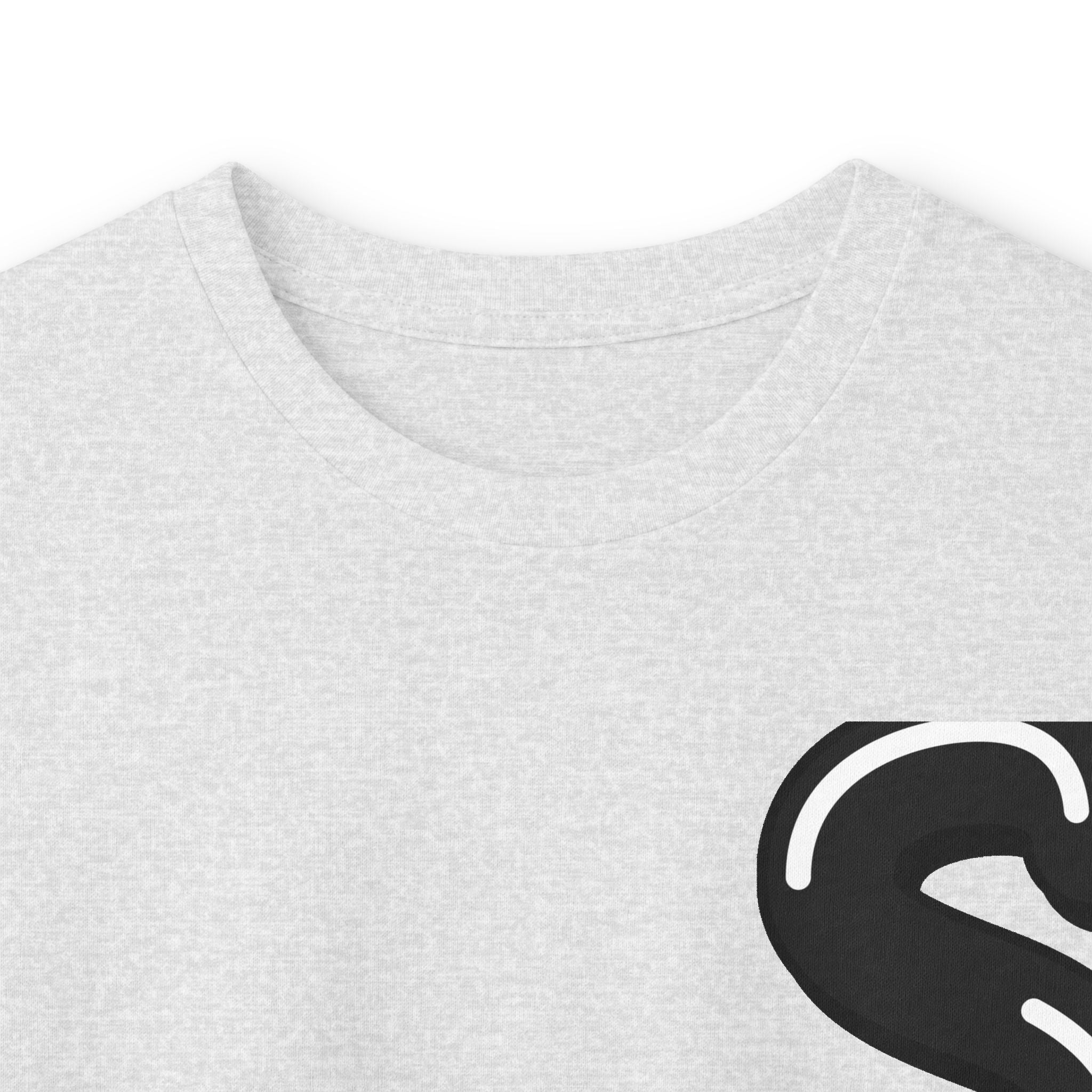 The Slime Shop Ultra Cotton Long-Sleeve — White / Black Slime $