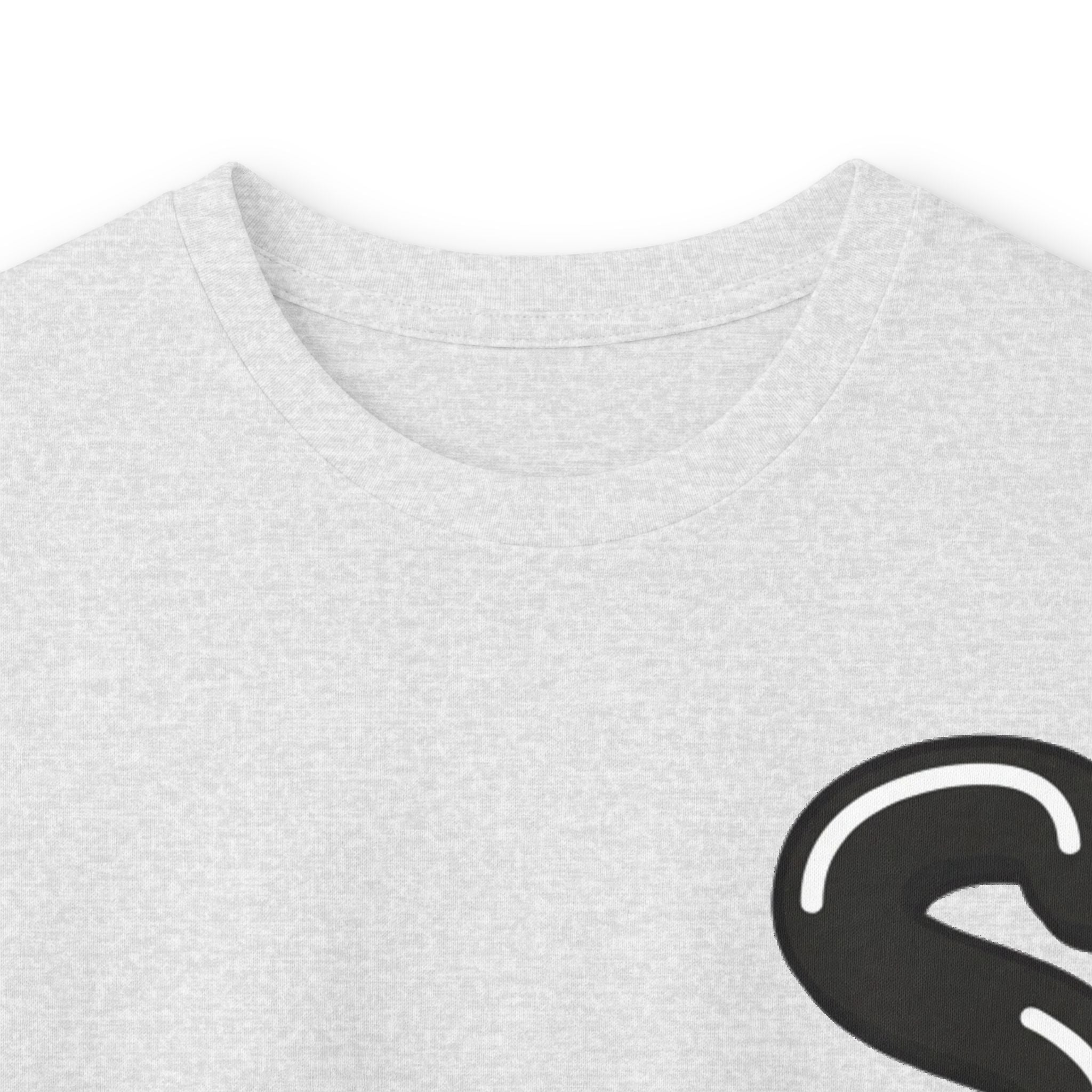 The Slime Shop Ultra Cotton Long-Sleeve Tee — Irish Green / Black Slime Sircle