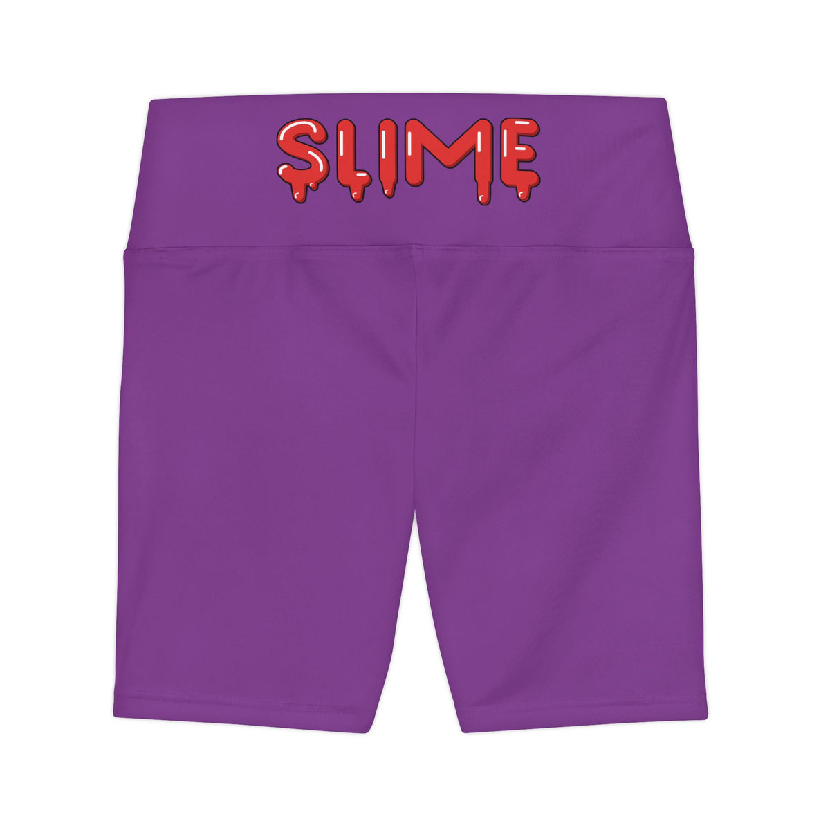 Women's Purple/Red Slime In 5 Workout Shorts