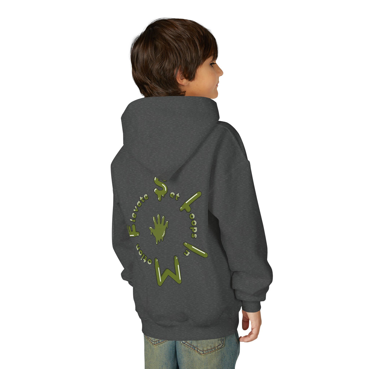AS Slime Sircle Youth Heavy Blend Hooded Sweatshirt