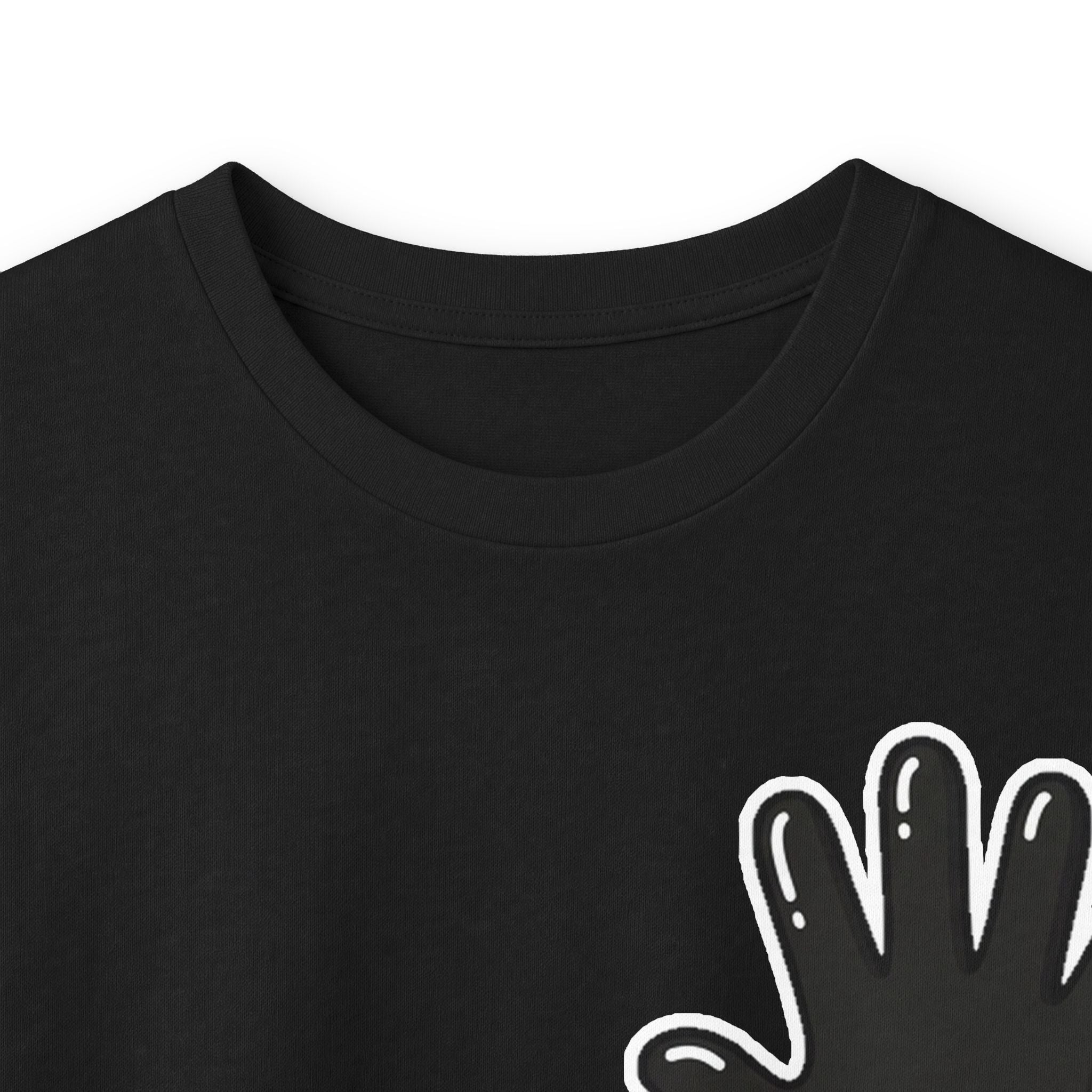 The Slime Shop Ultra Cotton Long-Sleeve — White / Black Slime In 5