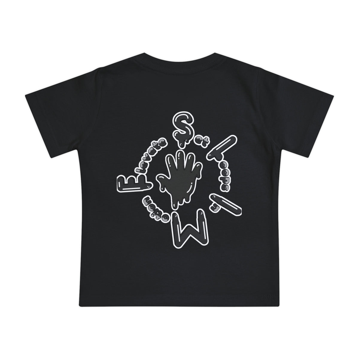 Baby Black/Slime Short Sleeve T-Shirt