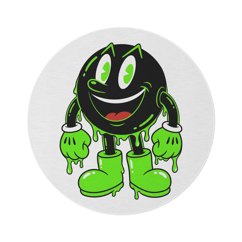 The Slime Shop Round Rug — Slimeman