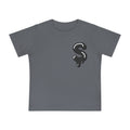 The Slime Shop Baby Tee — Yellow / Black Slime Sircle