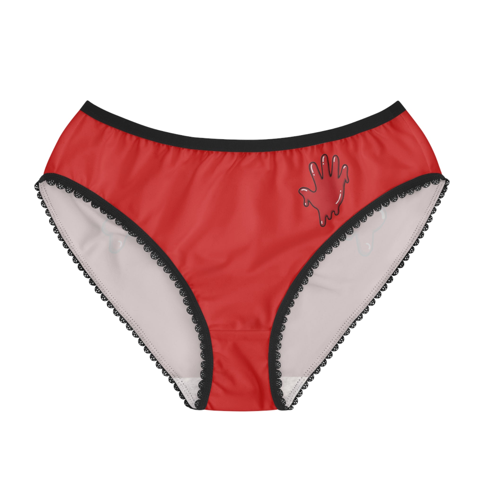 Women's Red/Red Slime In 5 Briefs