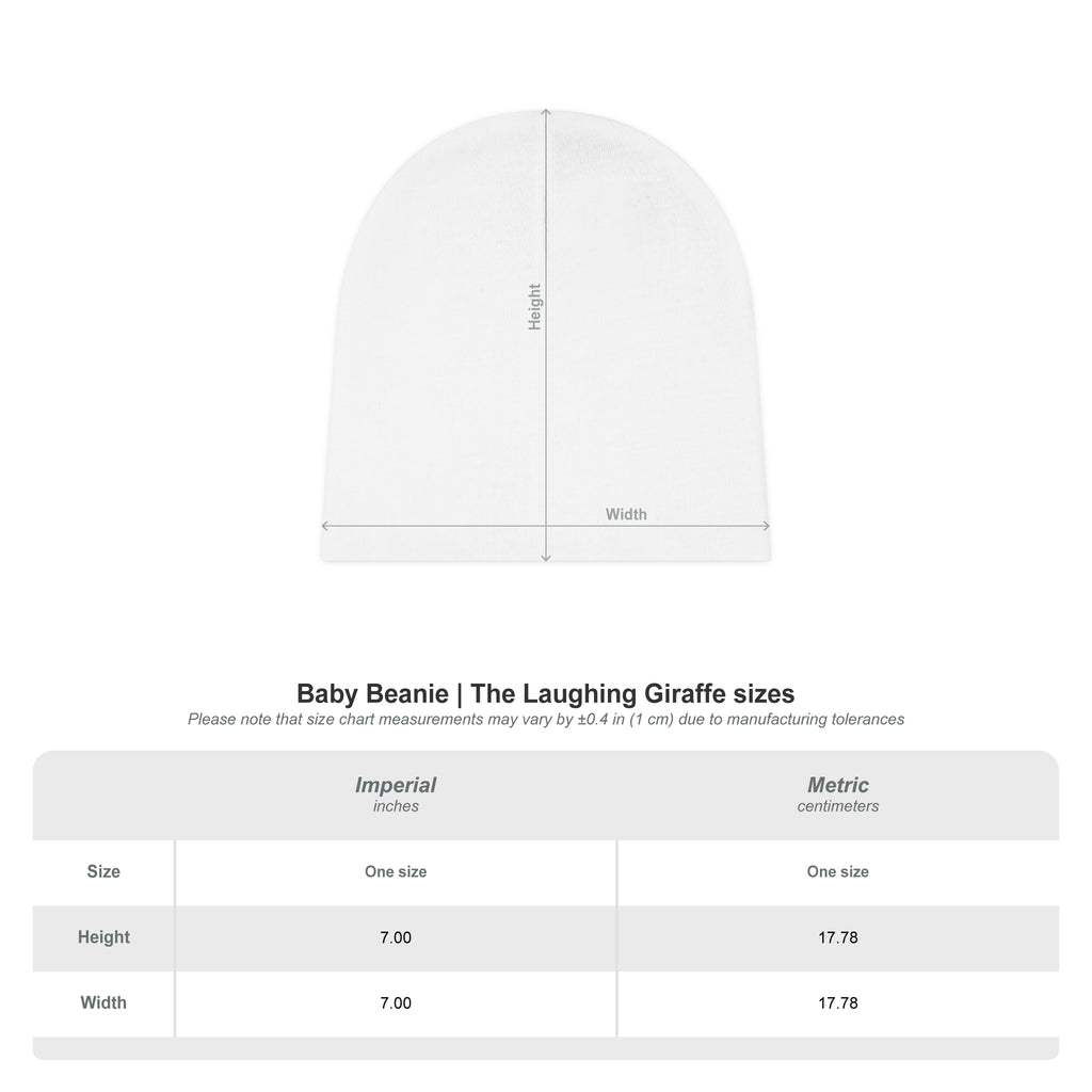 The Slime Shop Baby Beanie — White / Black Slime In 5