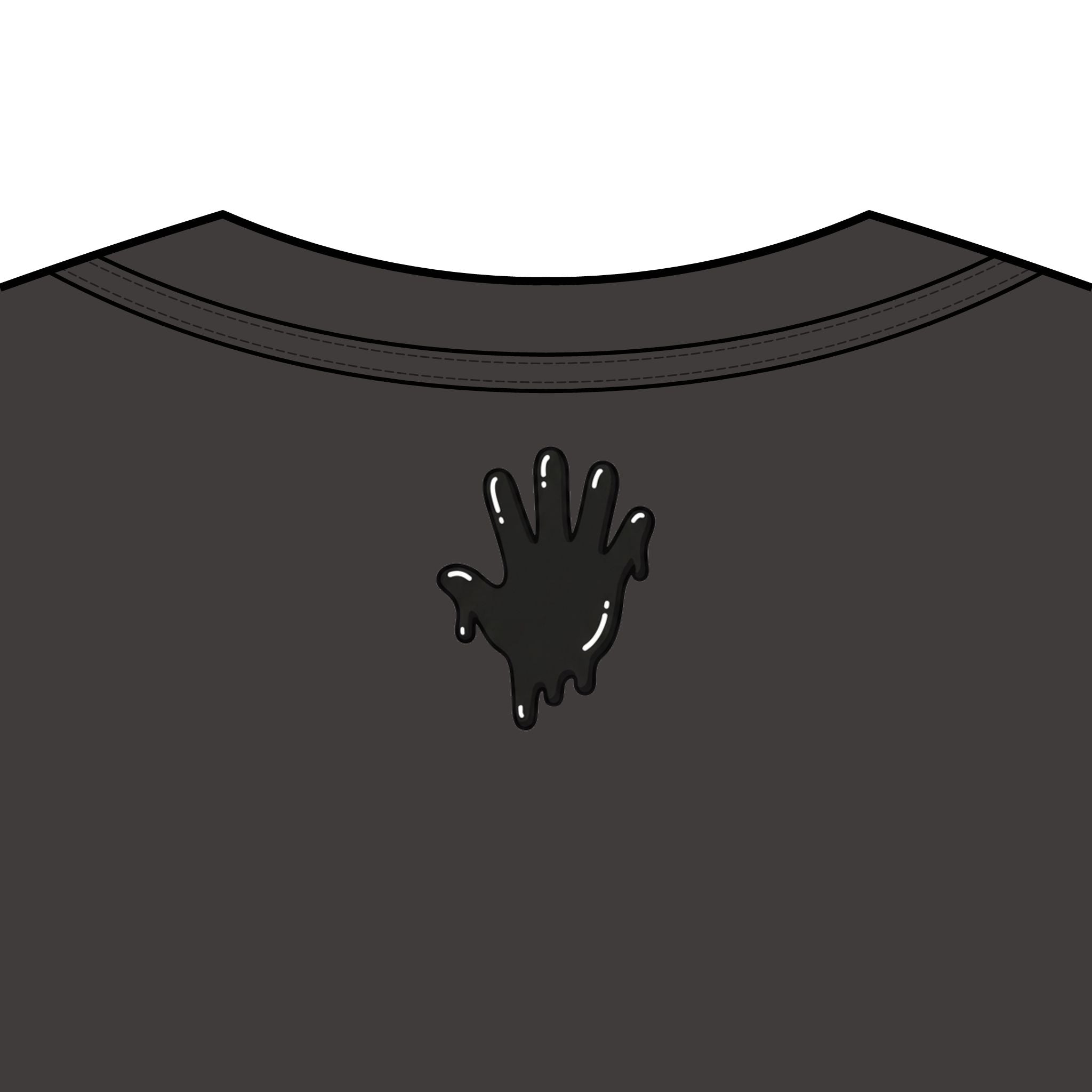 The Slime Shop Men's Box Tee — White / Black Slime In 5