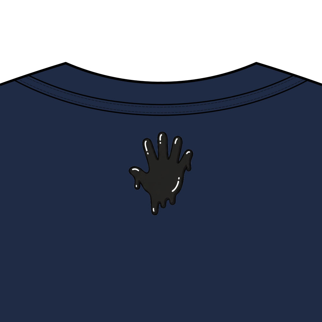 The Slime Shop Men's Box Tee — White / Black Slime In 5