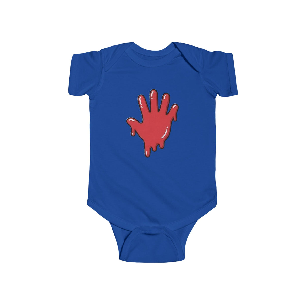 Infant Red/Si5 Fine Jersey Bodysuit