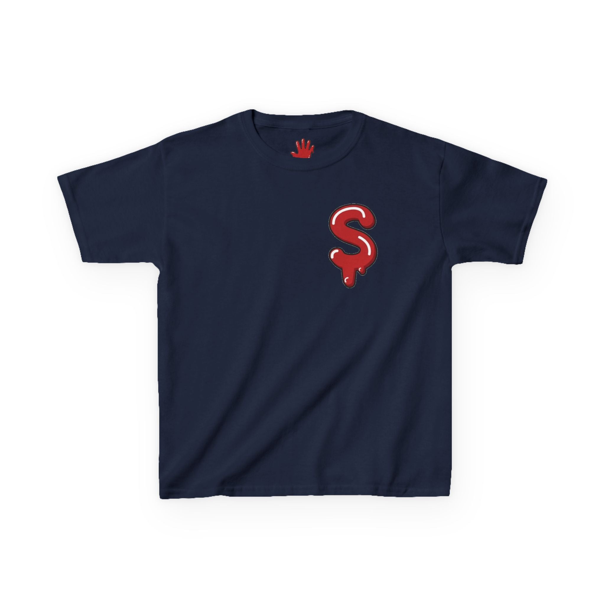 The Slime Shop Kids Tee — Green / Red Slime Sircle