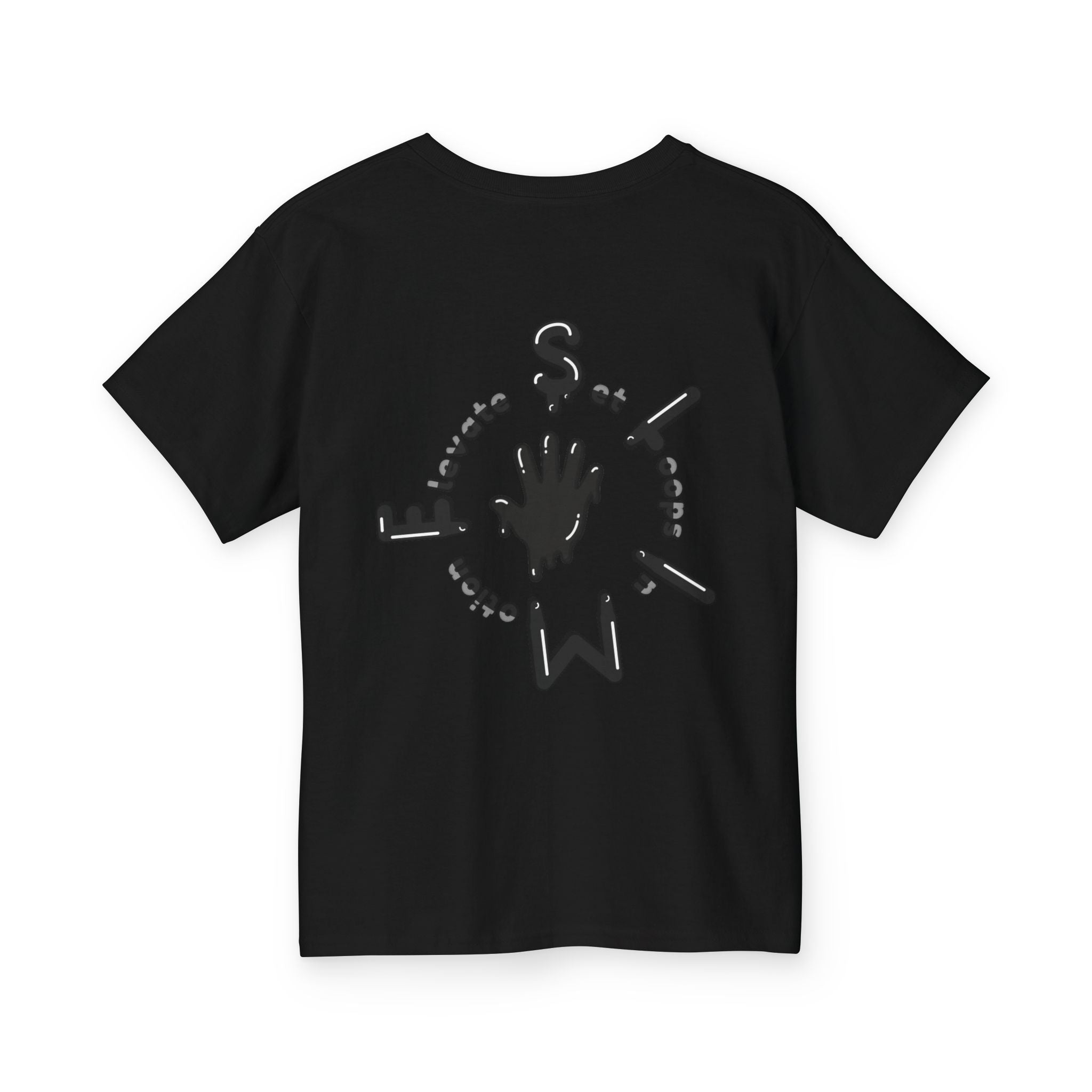 The Slime Shop Youth Tee — Navy / Black Slime Sircle