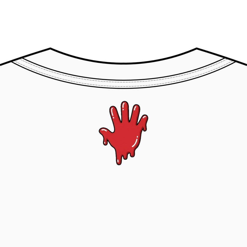 The Slime Shop Men's Box Tee — White / Red Slime In 5