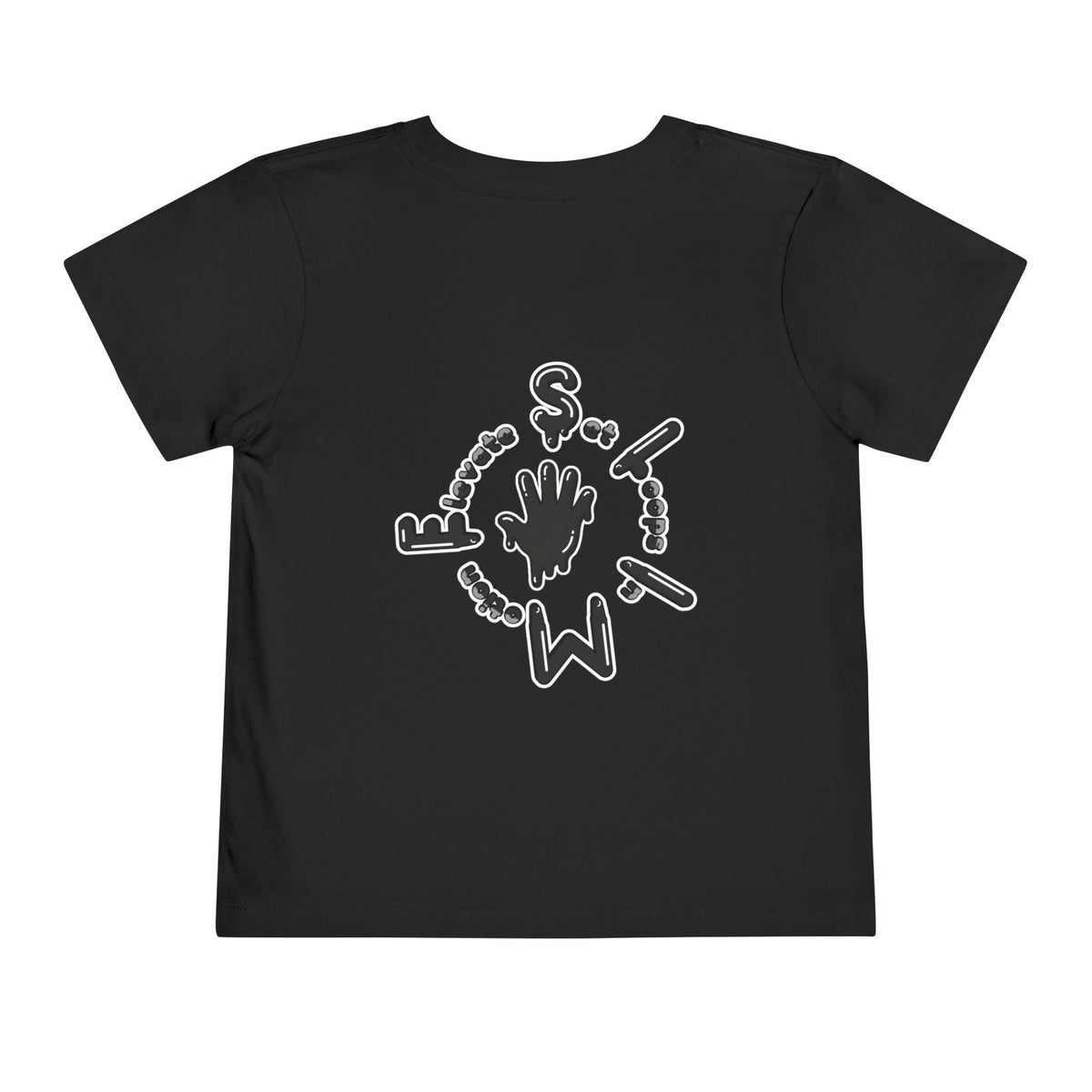 Toddler Black/Slime Short Sleeve Tee