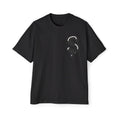 The Slime Shop Men's Heavy Oversized Tee — White / Black Slime Sircle