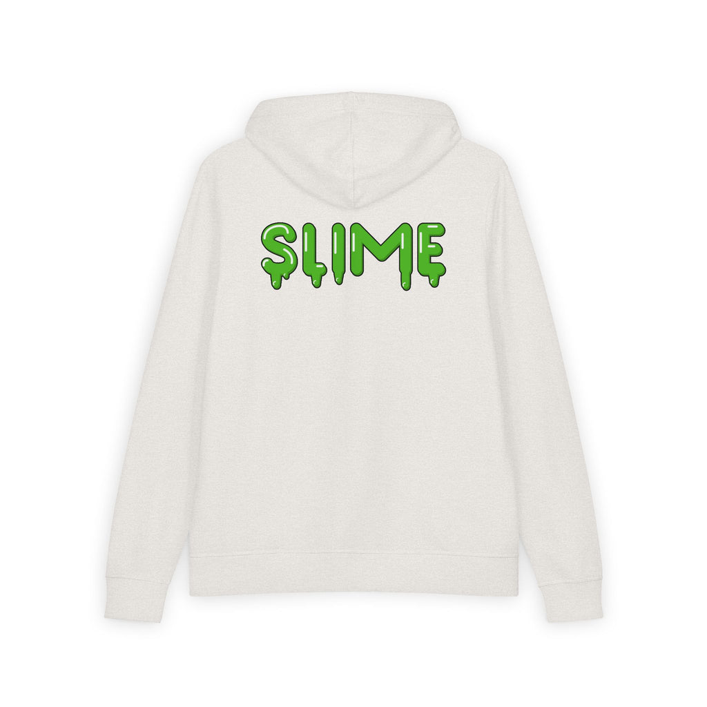 The Slime Shop Full-Zip Hoodie — Black / Green Slime In 5