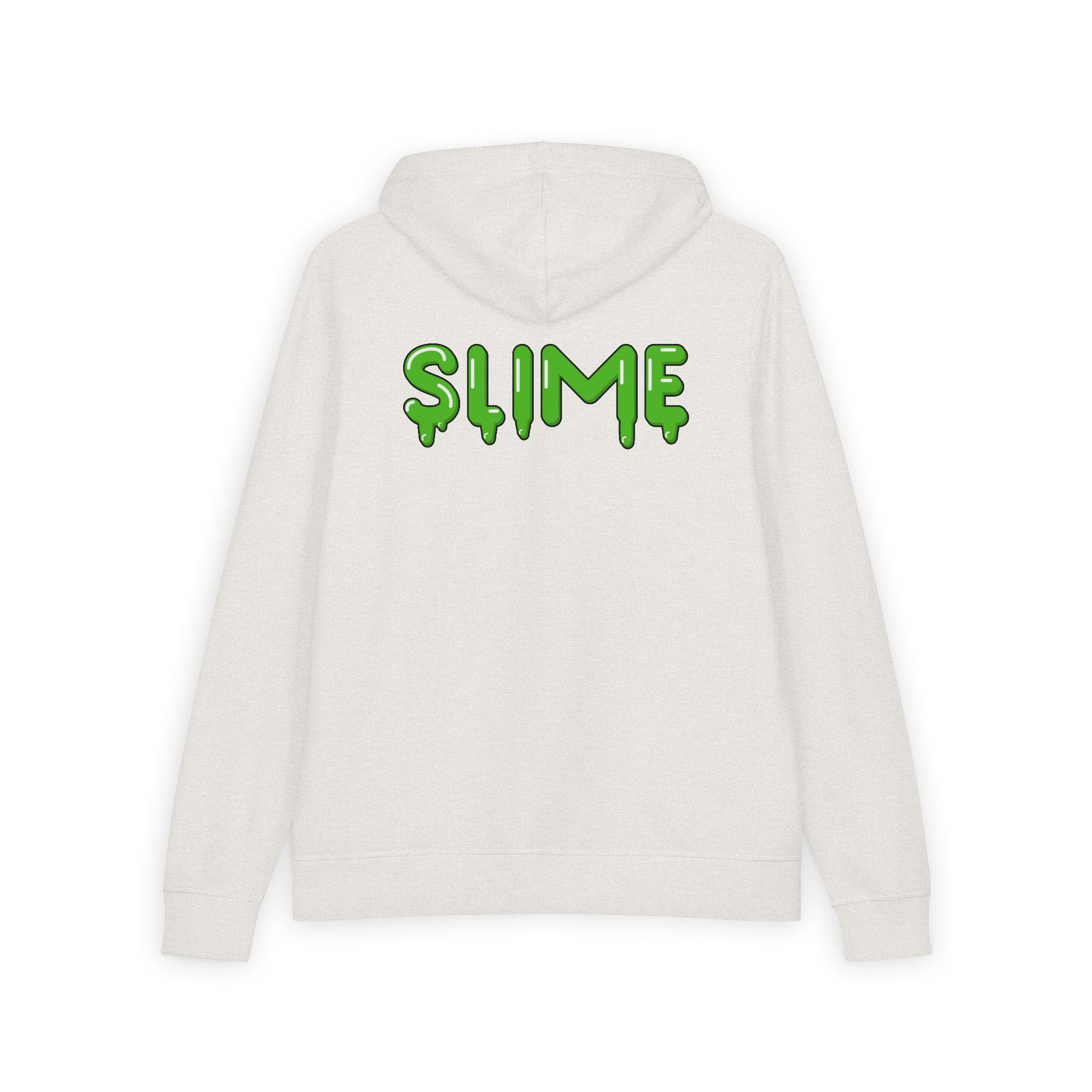 The Slime Shop Full-Zip Hoodie — Black / Green Slime In 5