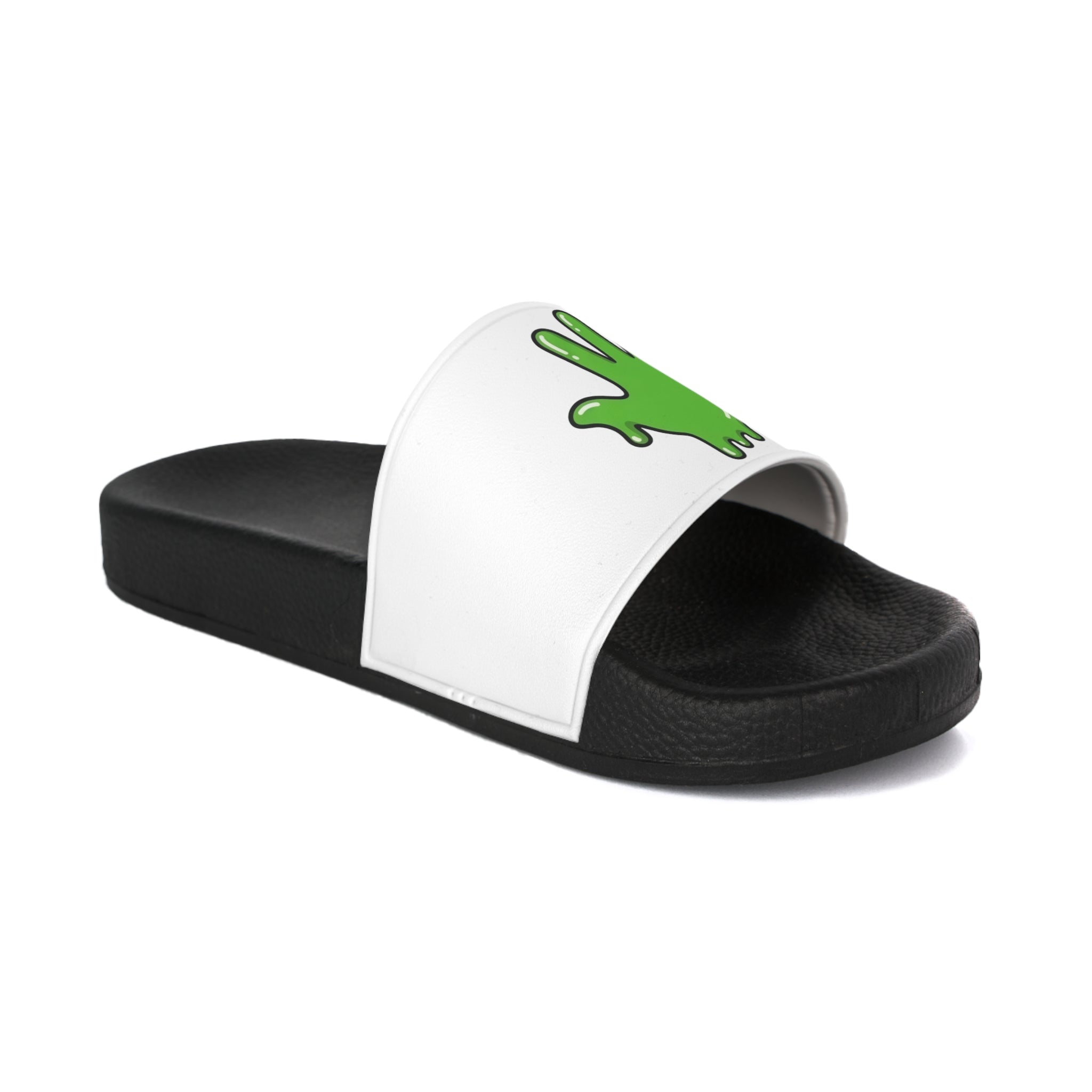 The Slime Shop Slides — White / Green Slime In 5