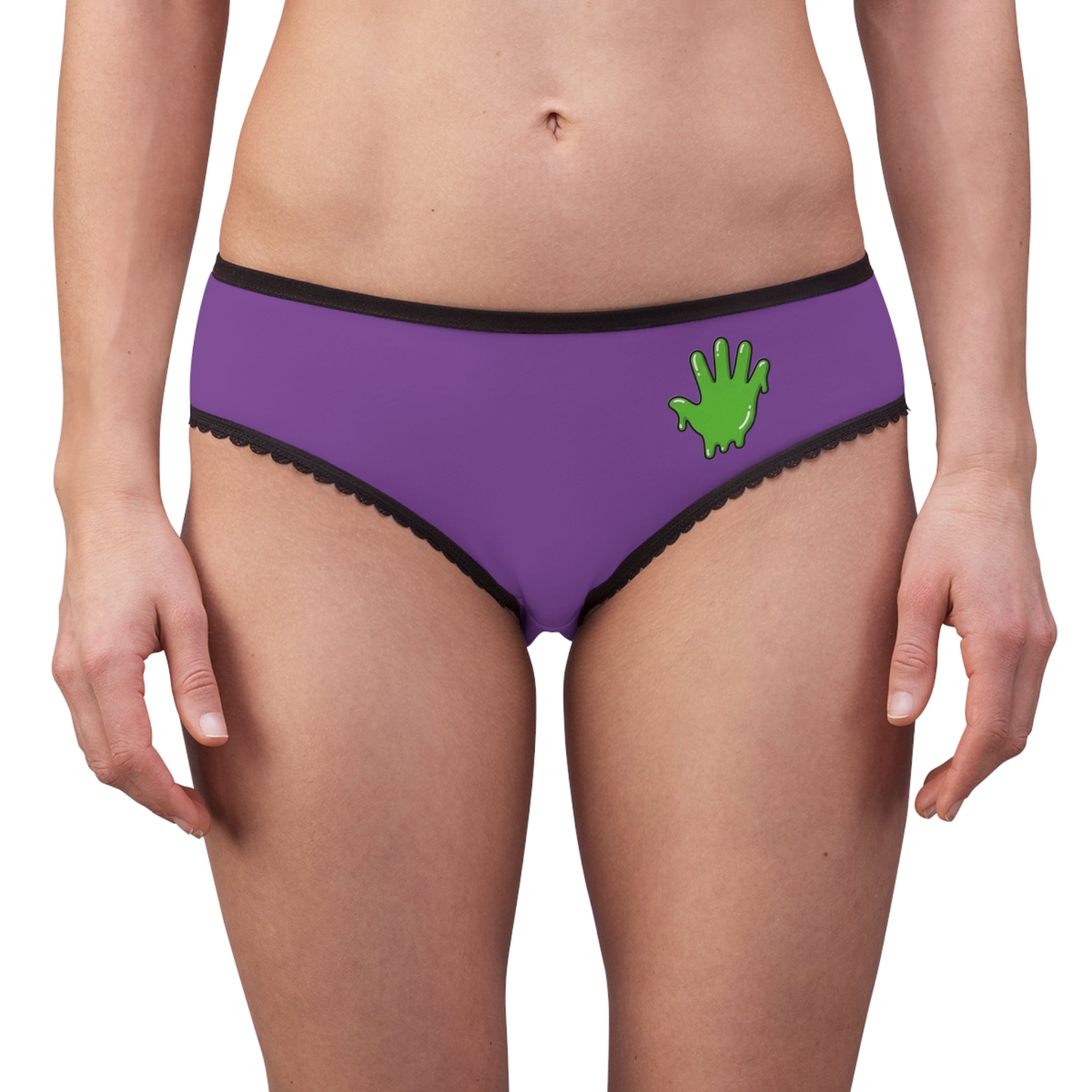 Women's Purple/SG Slime In 5 Briefs