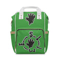 Green/Black Slime Diaper Bag