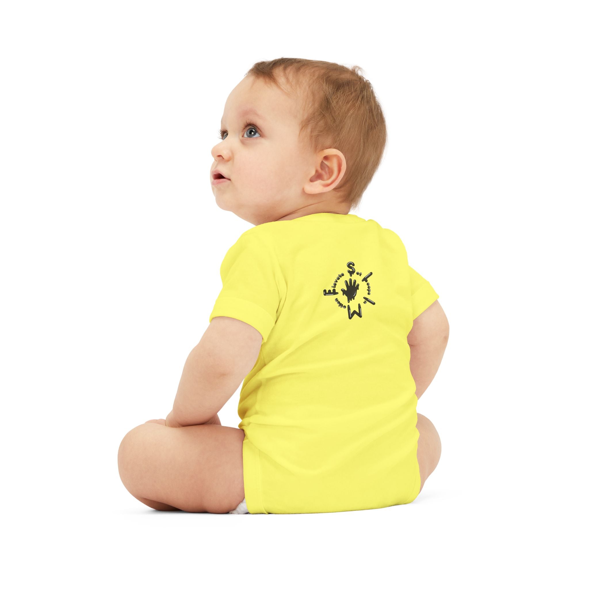 The Slime Shop Infant Jersey One Piece — Heather Grey / Black Slime Sircle