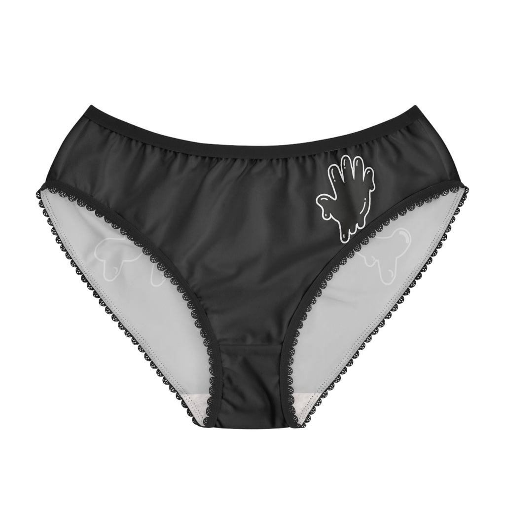 Women's Black Slime In 5 Briefs