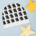 The Slime Shop Baby Beanie — White / Black Slime In 5