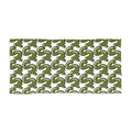 The Slime Shop Beach Towel — White / Olive Slime S