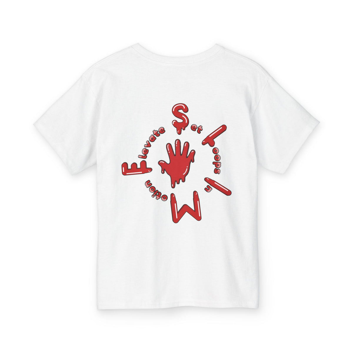 Youth Red/Slime Ultra Cotton Tee