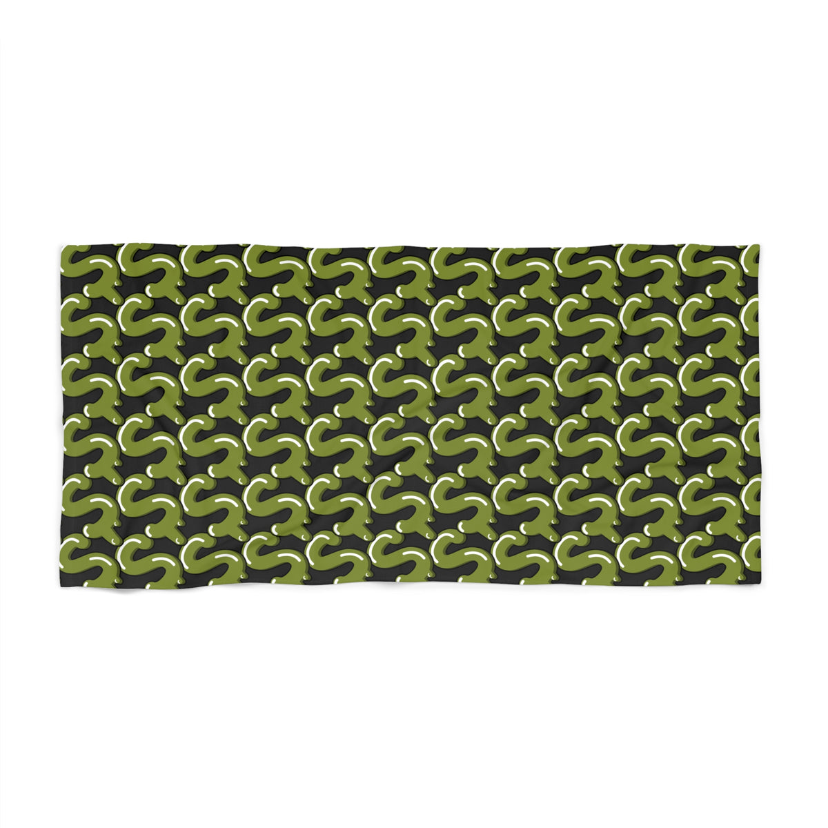 AS/Slime$ Beach Towel