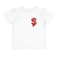 The Slime Shop Toddler Tee — Royal Blue / Red Slime Sircle
