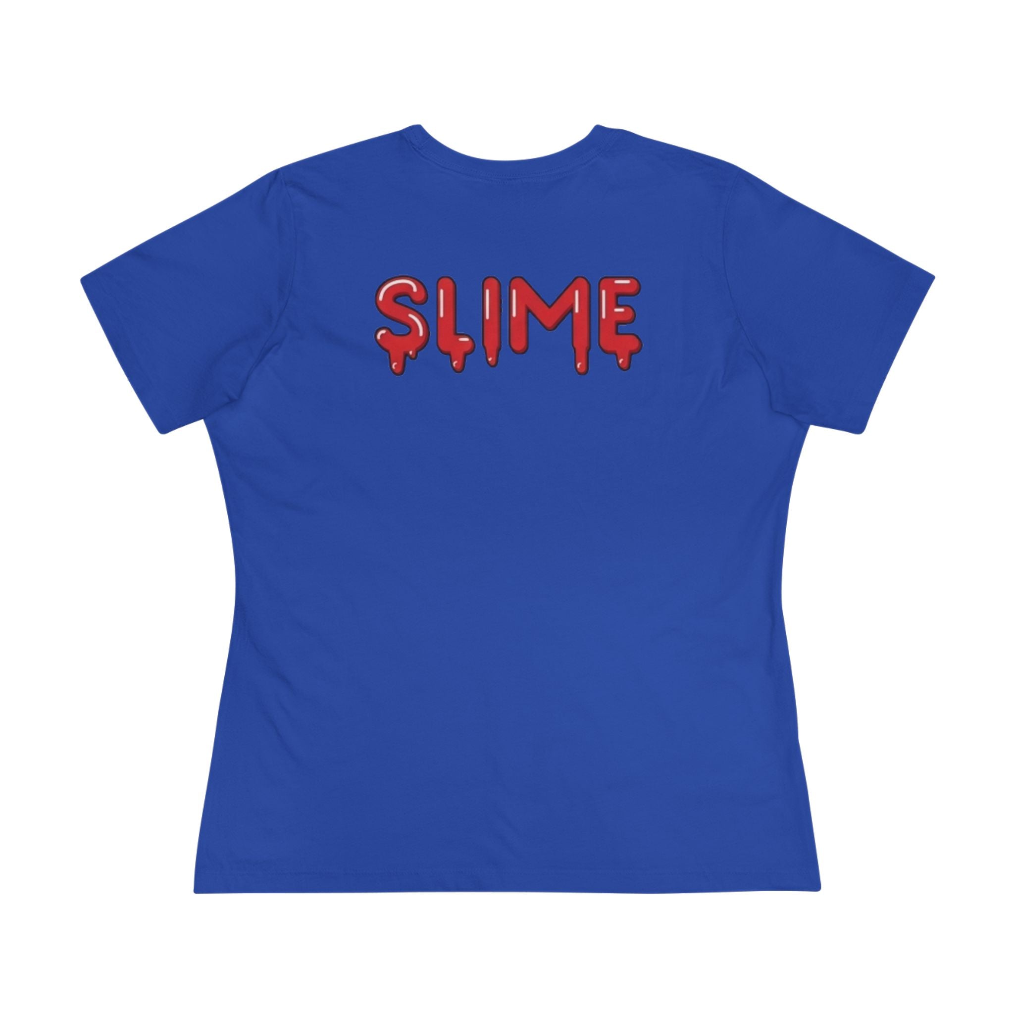 The Slime Shop Women's Tee — White / Red Slime In 5