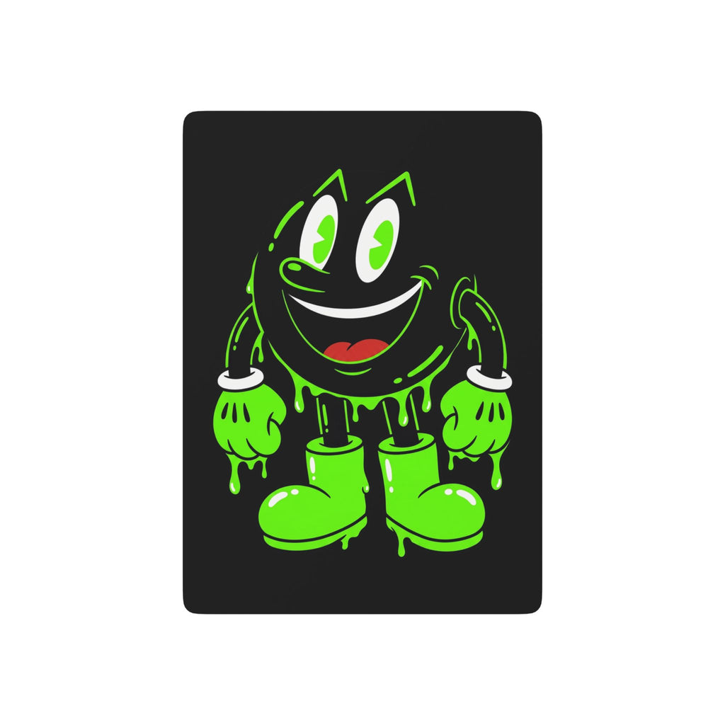 The Slime Shop Poker Playing Cards — Black / Green Slimeman Gzzz