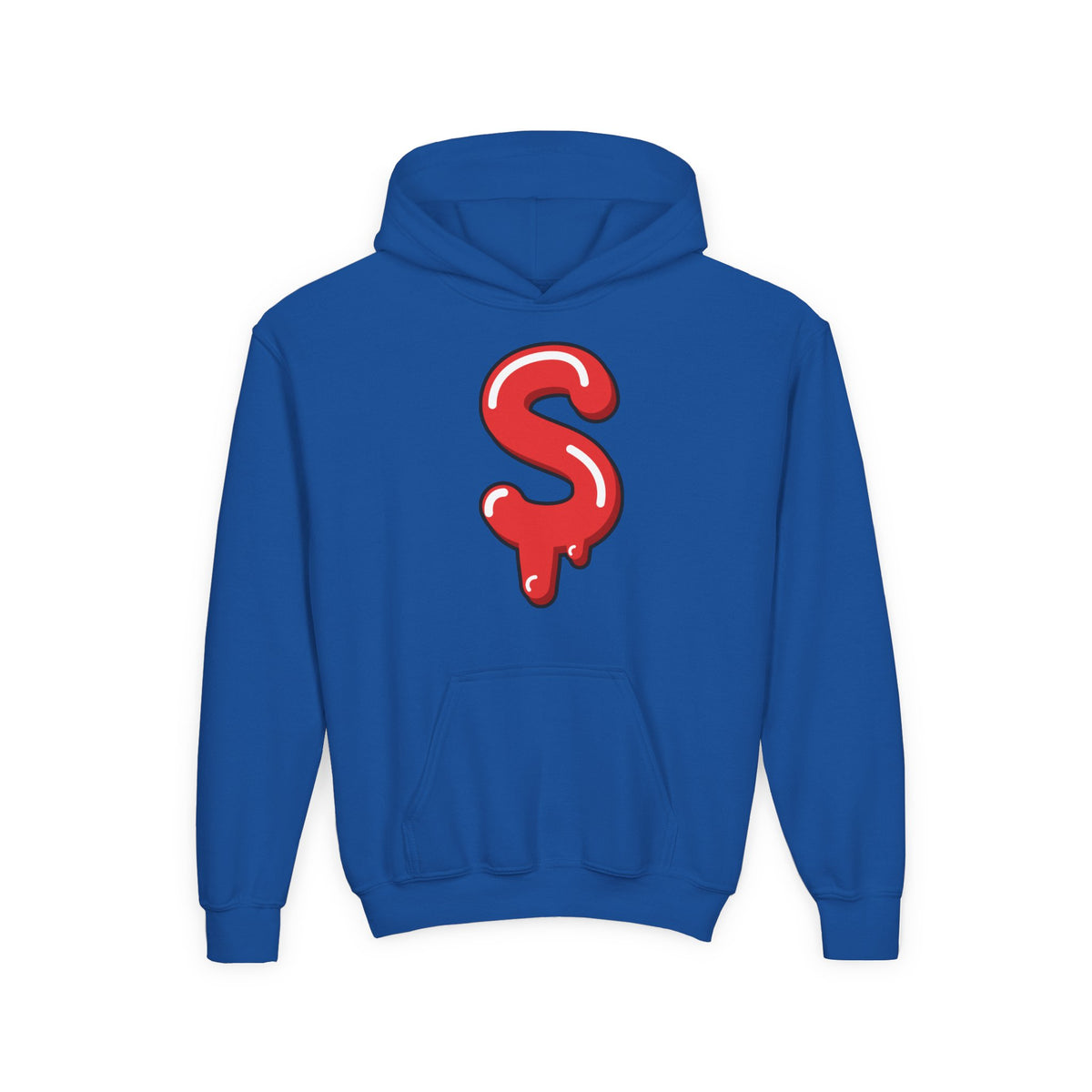 Red Slime Sircle Youth Heavy Blend Hooded Sweatshirt