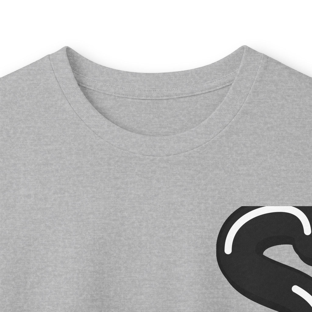 The Slime Shop Ultra Cotton Long-Sleeve — White / Black Slime $