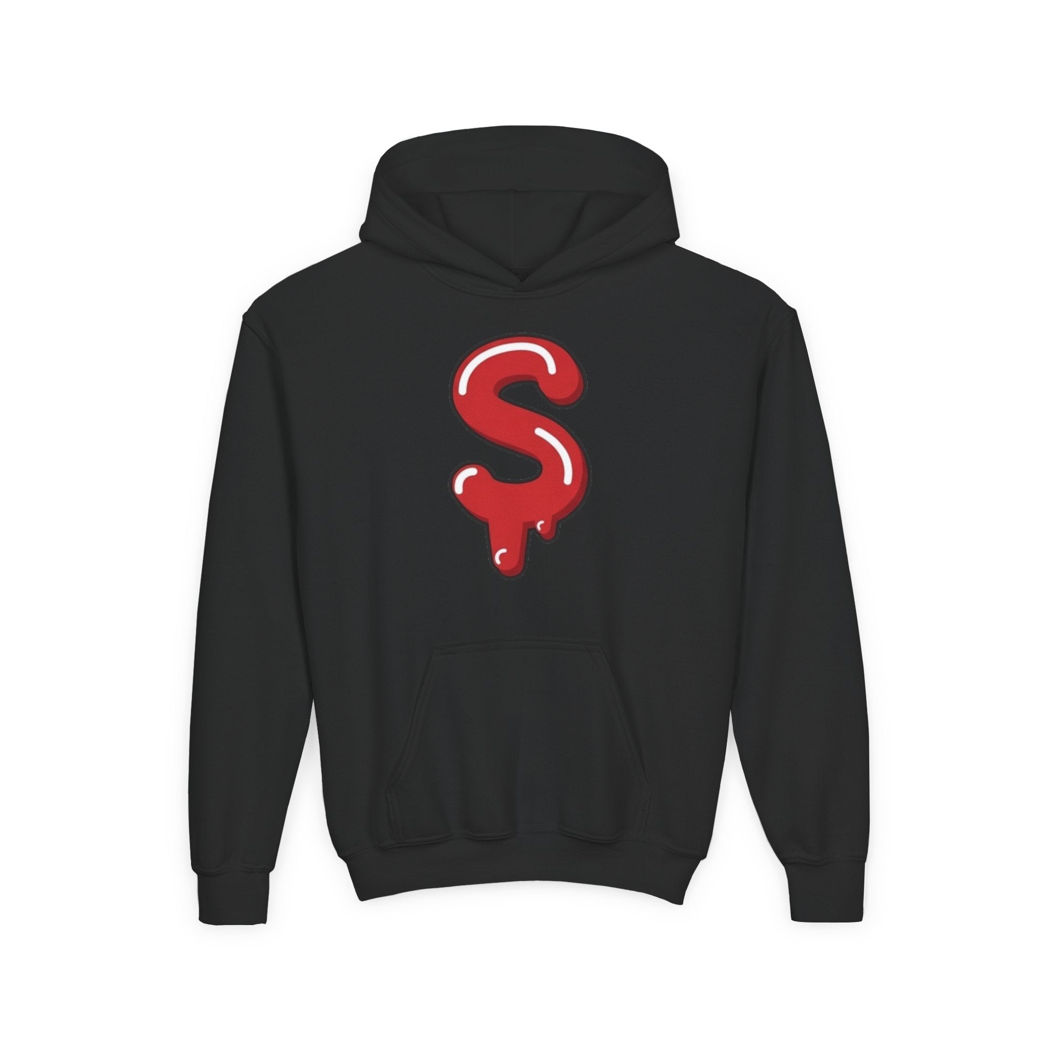 The Slime Shop Youth Hoodie — Green / Red Slime $