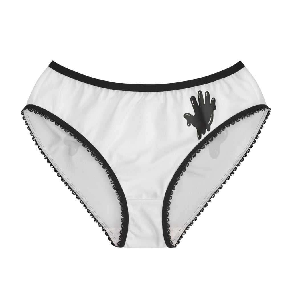 The Slime Shop Women's Briefs — White / Black Slime In 5