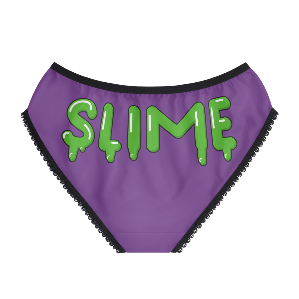 Women's Purple/SG Slime In 5 Briefs
